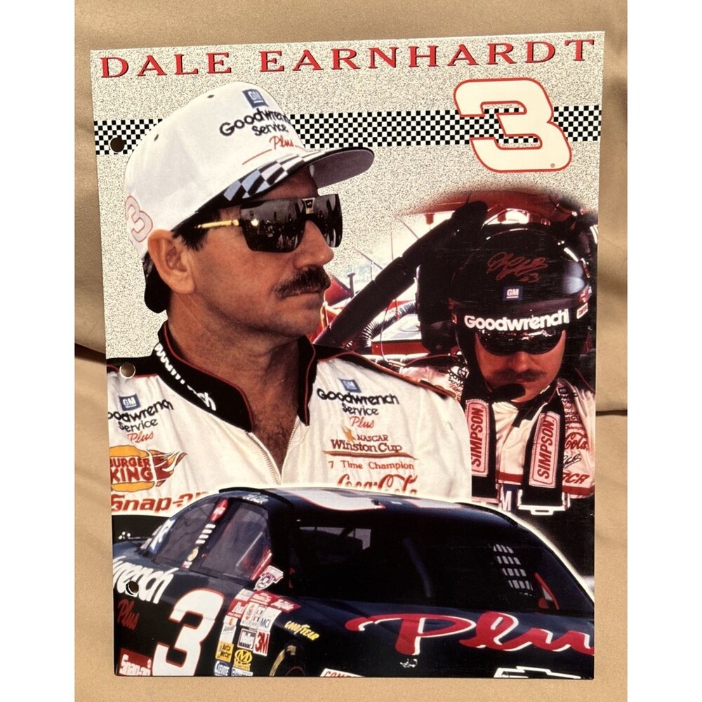 NASCAR School 2-Pocket Folder Dale Earnhardt #3 1999 Starline Richard Childress